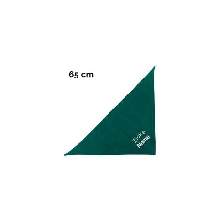 Schecker - Besticktes Halstuch Zicke + Name [65cm - Petrol]