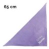 Schecker - Besticktes Halstuch Zicke + Name [65cm - Flieder]