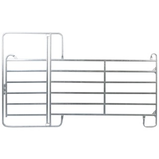 Verzinktes Pre-Panel mit Reitpforten Kerbl