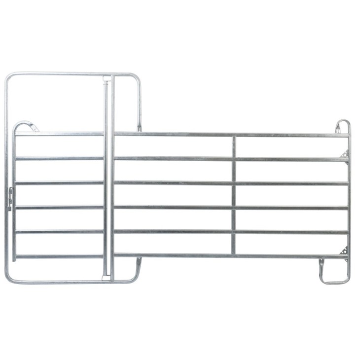 Verzinktes Pre-Panel mit Reitpforten Kerbl