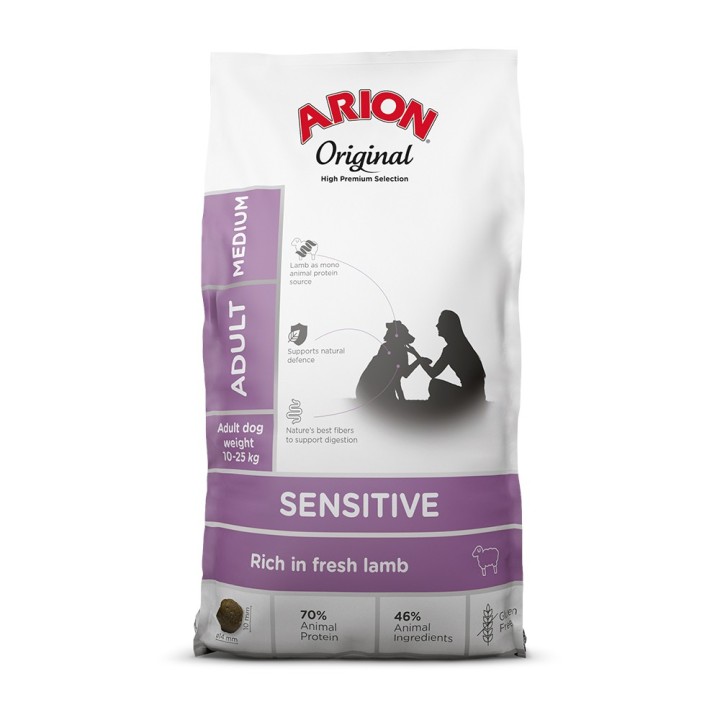 Arion Original Sensitive Medium Breed Lamm - 12 kg