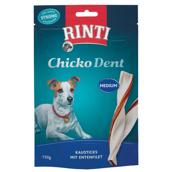 RINTI Chicko Dent Strong  - Sparpaket: 2 x 150 g (Größe M)