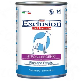 Exclusion Diet 12 x 400 g im gemischten Paket - Pferd, Ente und Fisch