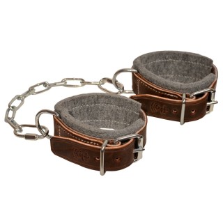 Hufglocken aus chromleder und Filz Ronzon Legend (x2)