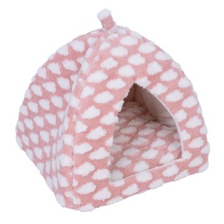 zooplus Basics Katzenhöhle Fluffy - rosa