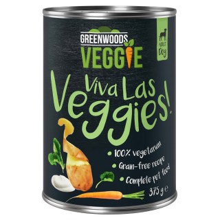 Greenwoods Veggie mit Joghurt, Kartoffeln, Karotten und Spinat 6 x 375 g