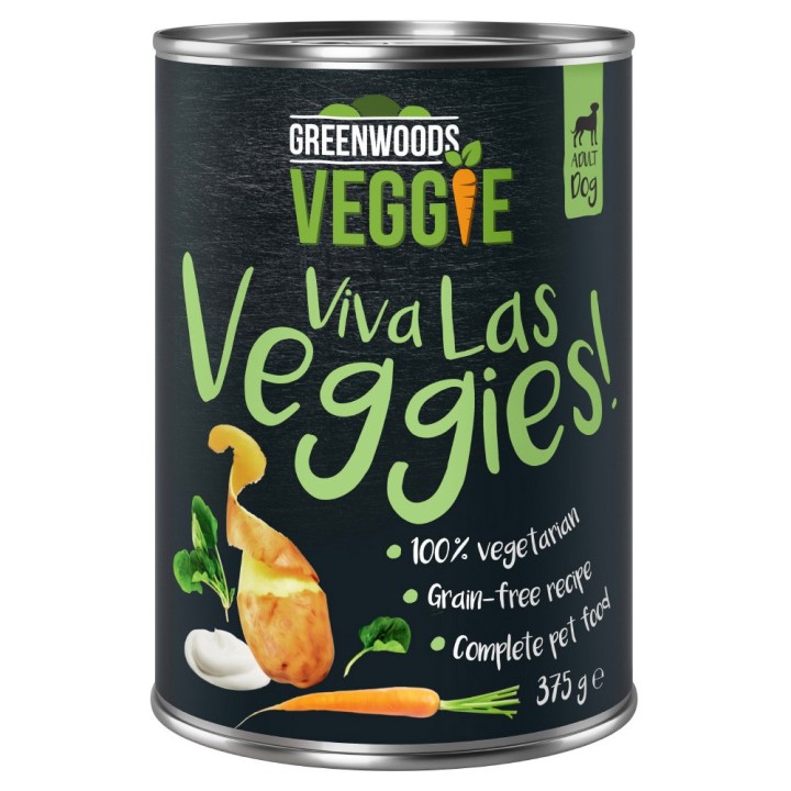 Greenwoods Veggie mit Joghurt, Kartoffeln, Karotten und Spinat 6 x 375 g