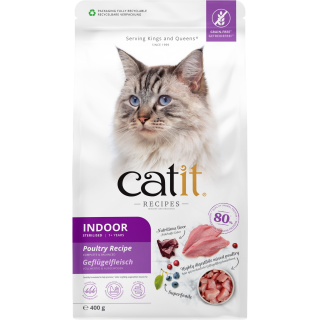Catit Recipes Adult Indoor - Geflügel - 400 g