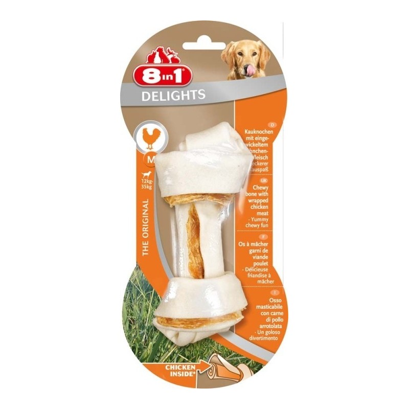 8in1 Delights Kauknochen Kauknochen M
