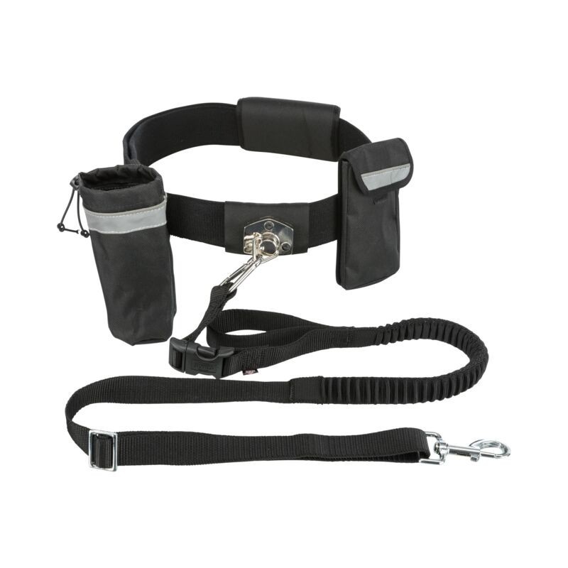 TRIXIE Bauchgurt mit Hundeleine 60-120 cm