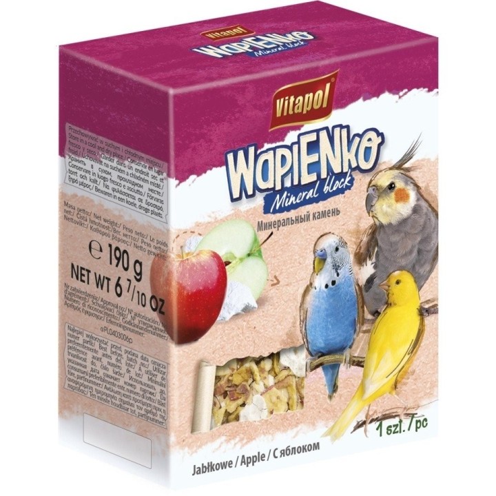 VITAPOL Mineralstein xl Apfel 190 g