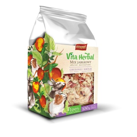 VITAPOL Apfel-Mix für Nager 100 g