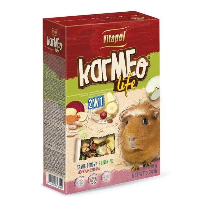 VITAPOL Mahlzeit für Meerschweinchen 2in1 Obst - Gemüse 340g