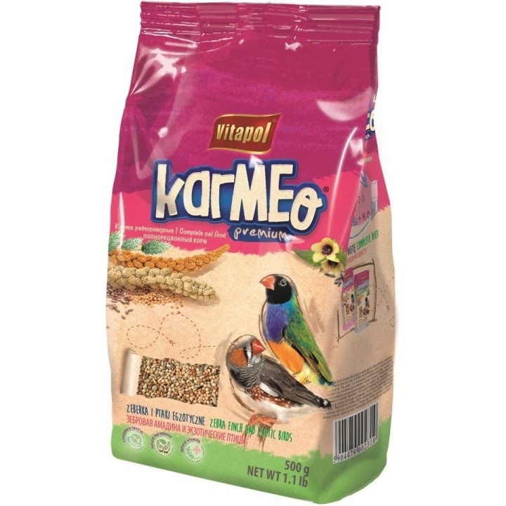 VITAPOL Futter für Zebrafinken 500 g