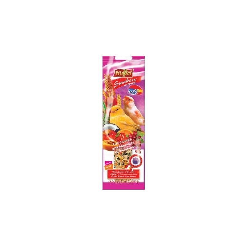 VITAPOL Smaker für Kanarienvögel Obst 45 g