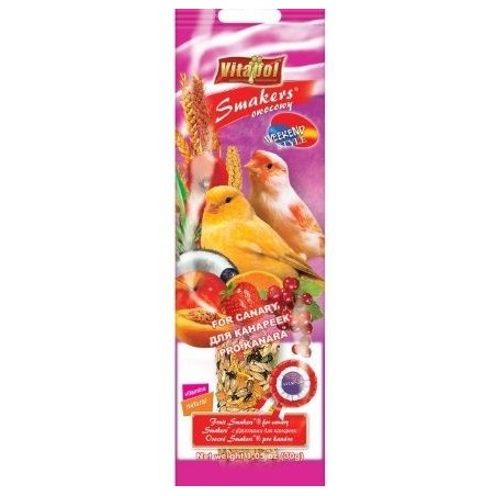 VITAPOL Smaker für Kanarienvögel Obst 45 g