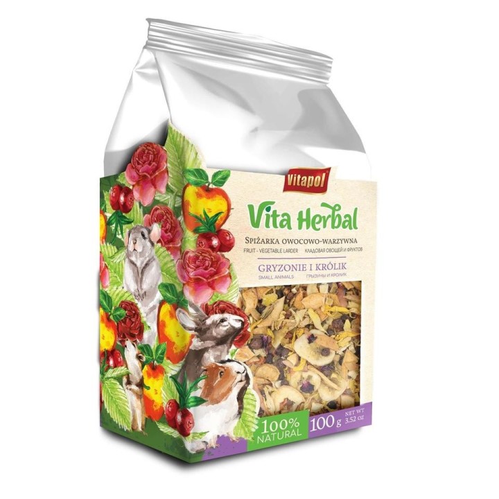 VITAPOL Obst- und Gemüsepantry für Chinchillas 100 g
