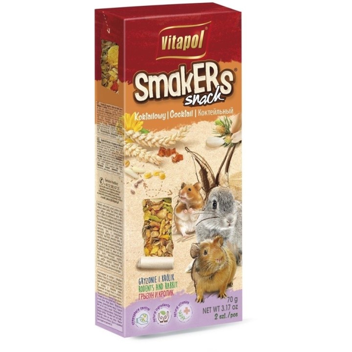 VITAPOL Smakers für Nager Cocktail 90g