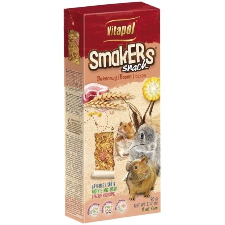 VITAPOL Smaker für Nagetiere-Speck 2 Stück