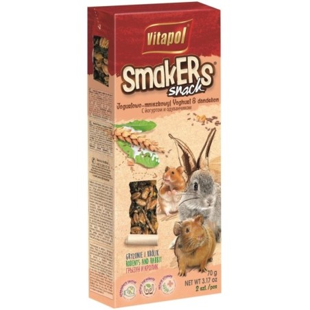 VITAPOL Smakers für Nagetiere Joghurt - Löwenzahn 2 Stück