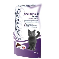 SANABELLE Snack Sticks Seelachs &amp, Feige 55 g