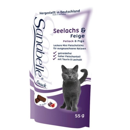 SANABELLE Snack Sticks Seelachs &amp, Feige 55 g