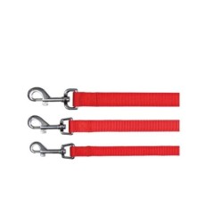 TRIXIE Classic Leine M-L 1.00 m/20 mm rot