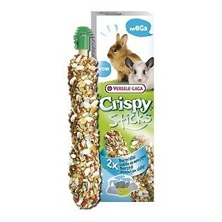 VERSELE-LAGA CRISPY MEGA STICKS KANINCHEN/CHINCHILLAS BERGTAL 140g