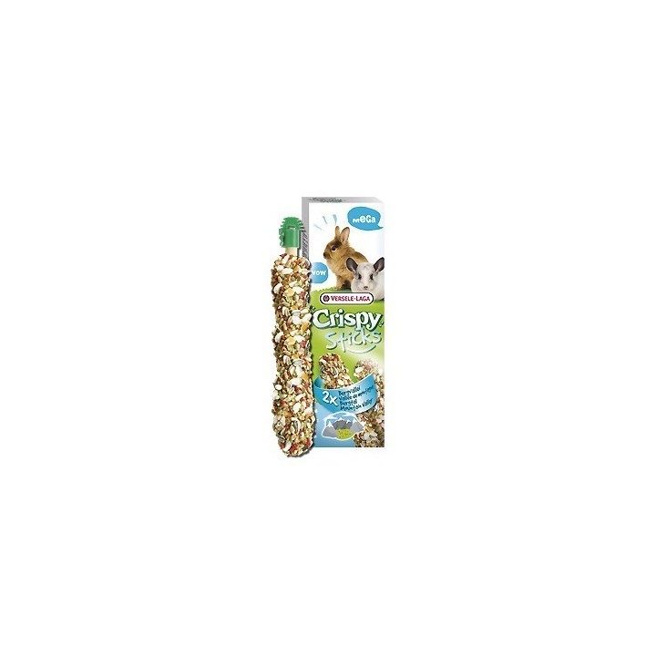 VERSELE-LAGA CRISPY MEGA STICKS KANINCHEN/CHINCHILLAS BERGTAL 140g