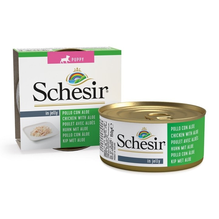 SCHESIR Huhn mit Aloe Vera für Welpen 150g