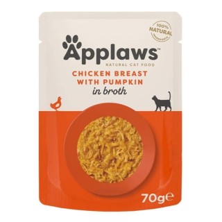 APPLAWS Beutel mit Huhn und Kürbis für Katzen 70 g
