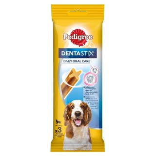 PEDIGREE DentaStix (mittlere Rassen) Zahnsnack für Hunde 3 Stk. - 77g