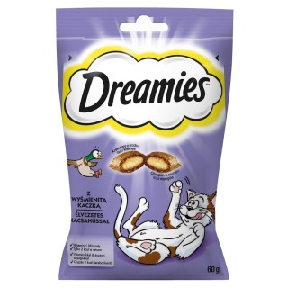 DREAMIES Leckerlis mit köstlicher Ente für Ihre Katze 60g