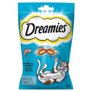DREAMIES mit schmackhaftem Lachs 60g