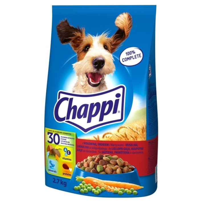 CHAPPI Rindfleisch und Geflügel 2,7 kg