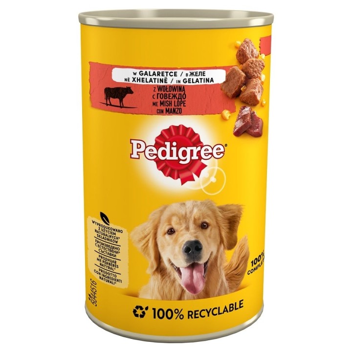 PEDIGREE Rindfleisch in Gelee 400 g