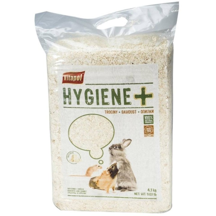 VITAPOL Natürliche Einstreu für Nagetiere 4,1 kg 56L