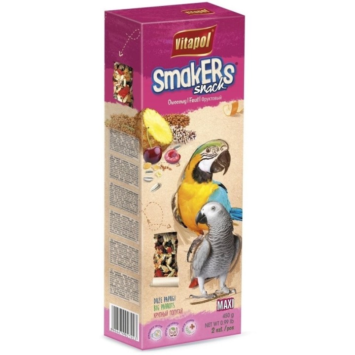 VITAPOL Fruit Smakers für große Papageien