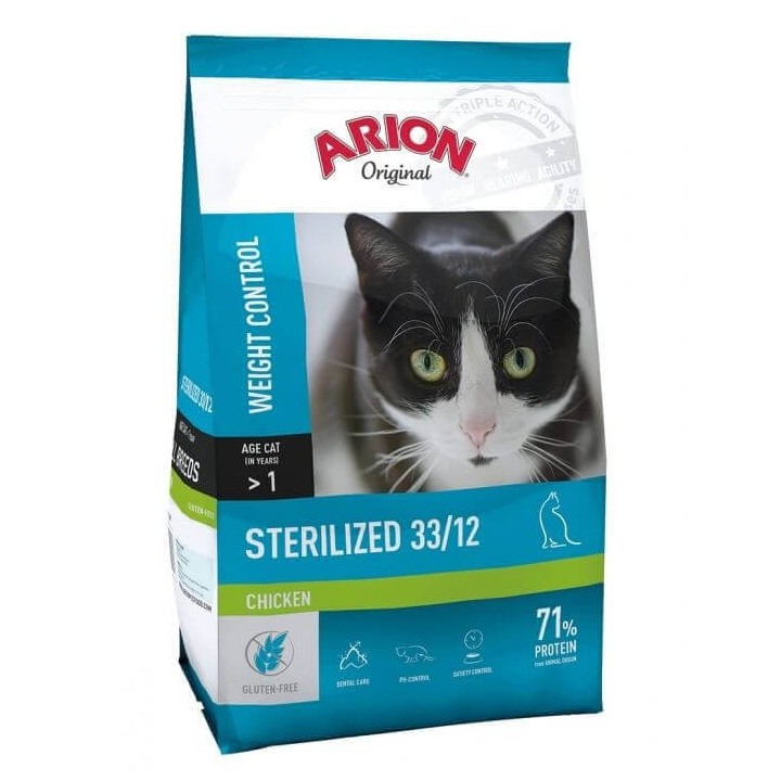 ARION Original Cat Sterilized Chicken 2 kg
