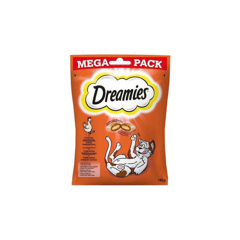 DREAMIES Klassiker mit leckerem Huhn 180g