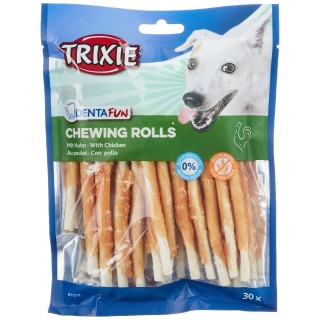 TRIXIE Denta Fun Chicken Chewing Rolls