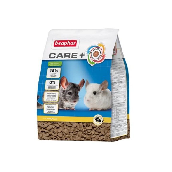 BEAPHAR Care+ Chinchilla Chinchillafutter 250 g