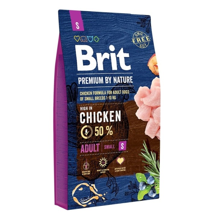 BRIT Premium By Nature Adult Small S 8 kg
