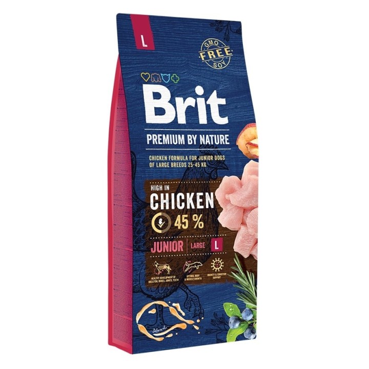 BRIT Premium By Nature Junior Large L 15 kg