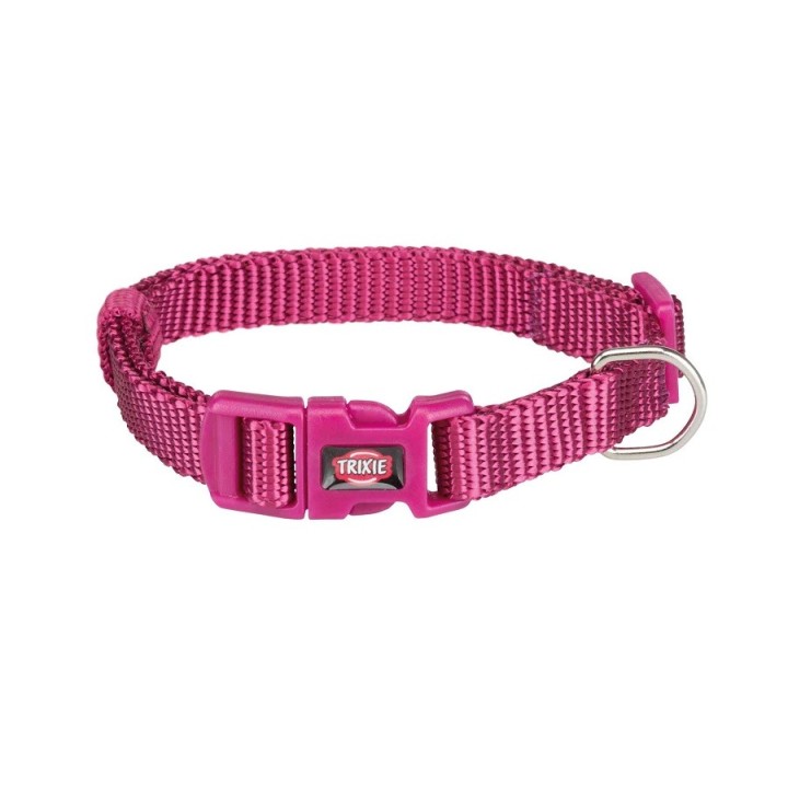 TRIXIE Premium Halsband, L–XL: 40–65 cm/25 mm, fuchsia