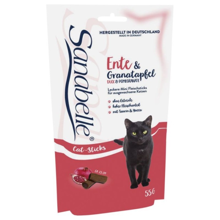 Sanabelle Sticks Ente &amp, Granatapfel 55 g