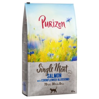 Purizon Single Meat Sparpaket 2 x 6,5 kg - Lachs mit Kornblumenblüten