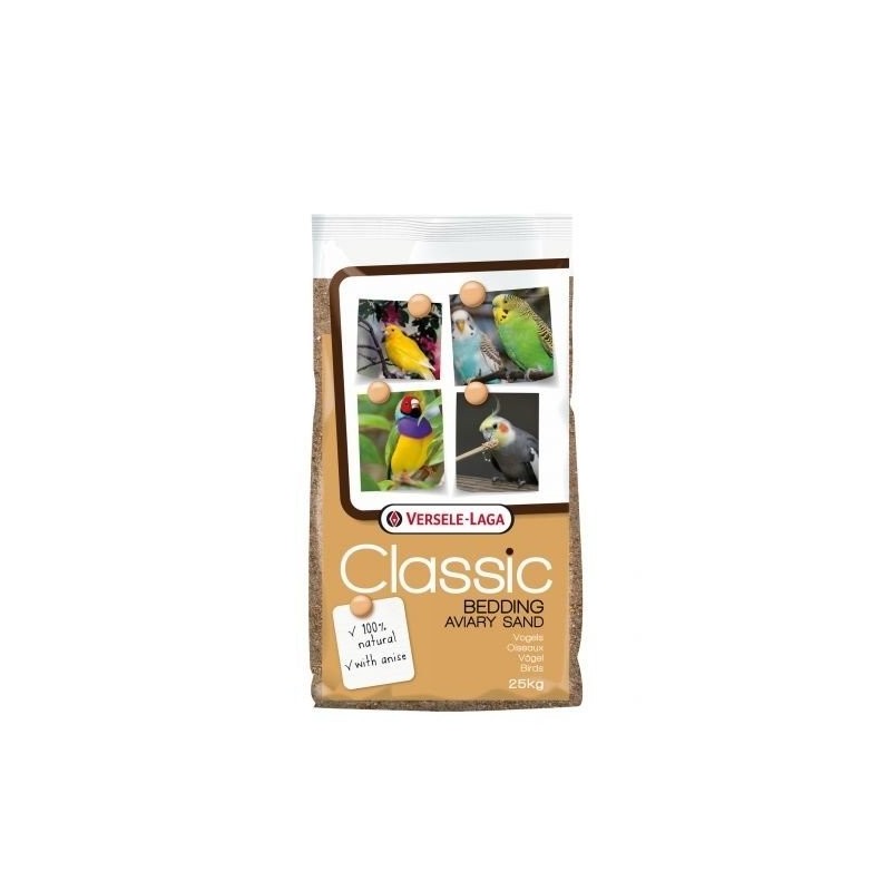 VERSELE-LAGA Aviary Classic Bedding Aviary Sand 25 kg