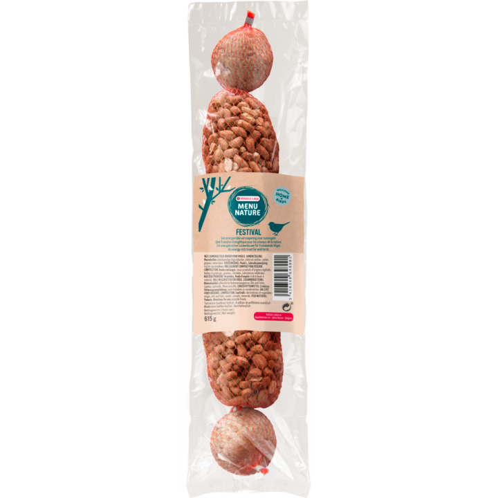 VERSELE-LAGA Festival 5-teilige Kette mit 3 Meisenknödeln und 2 Ernussnetzen