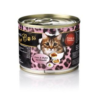 O'CANIS for Cats-Gans &amp, Huhn mit Distelöl 200 g